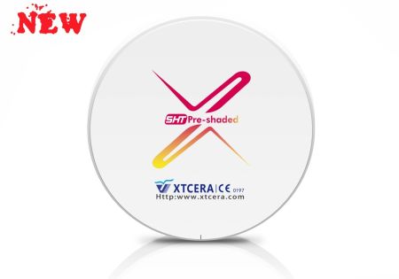 XTCERA ZrO2 – Циркониевый диск SHT Pre-Shaded (98,5 мм, толщина диска 10 мм)