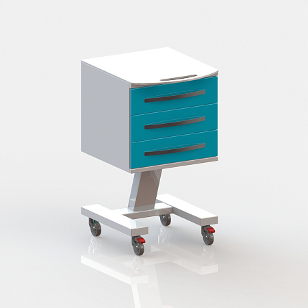 ВИТАЛИЯ С3 — Столик врача стоматолога передвижной, есть ру