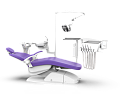 SILVERFOX 8000C-CRS0 Compact – Стоматологическая установка с нижней подачей, без гидроблока и с мягкой обивкой